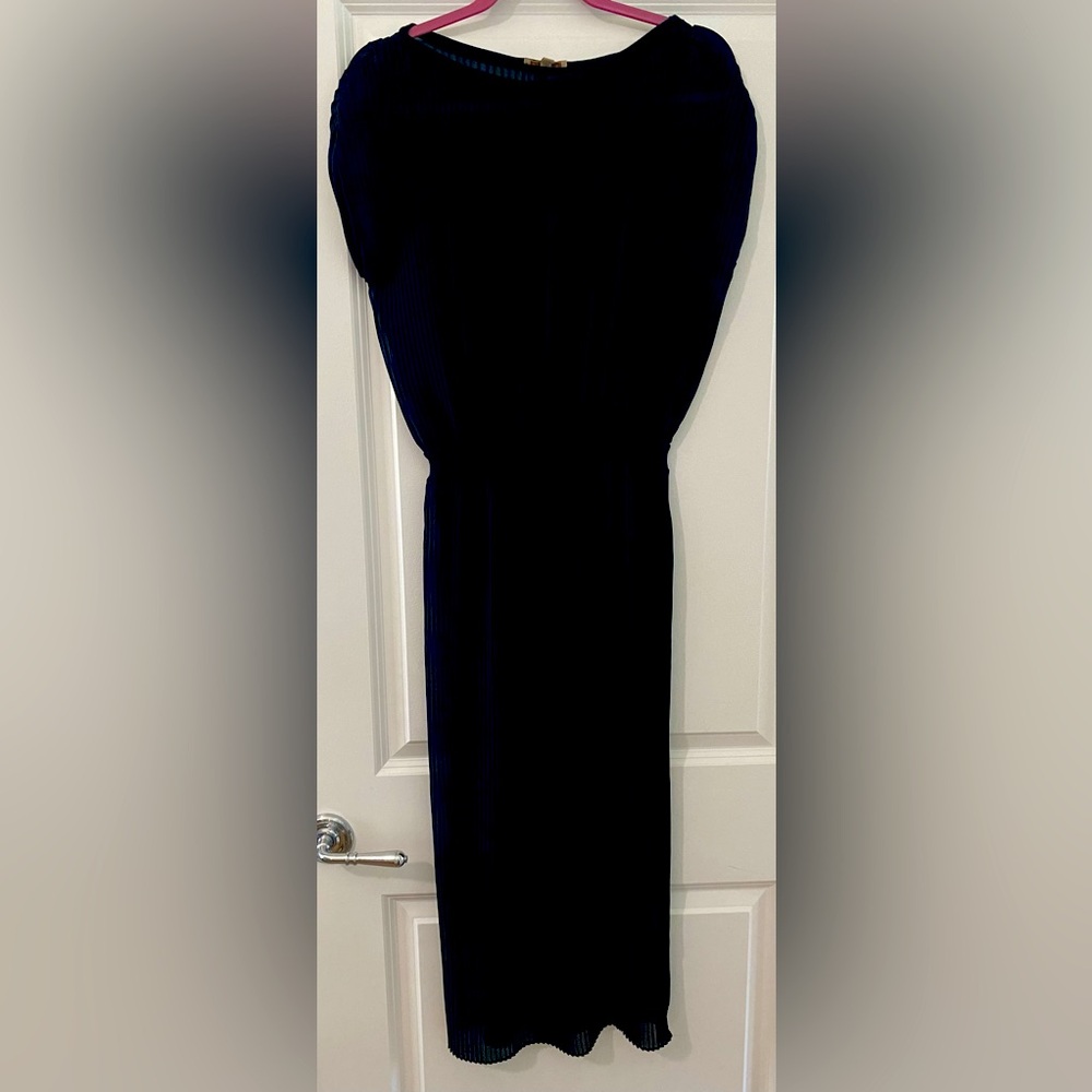 Anthropologie, Bordeaux midi little black dress